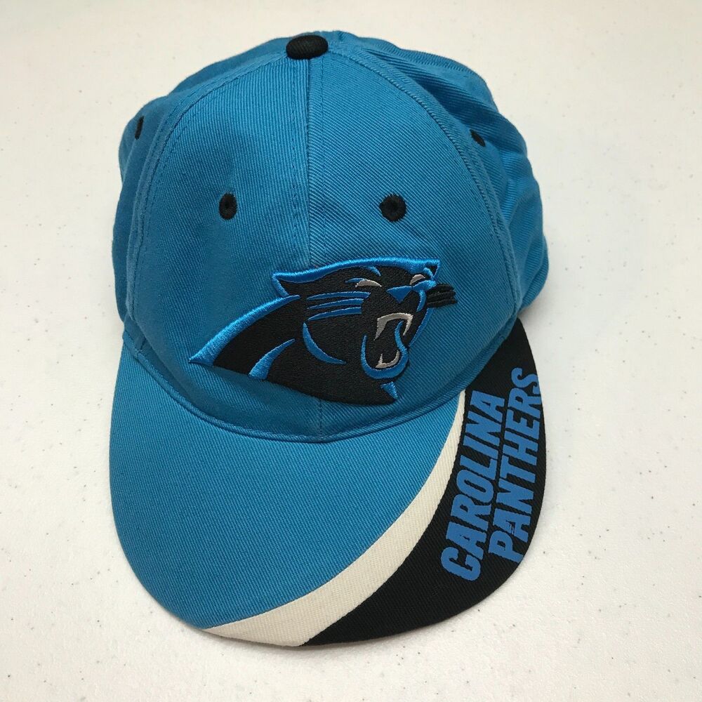 Carolina Panthers NFL Hat Cap  Sideline Blue White Black Snapback